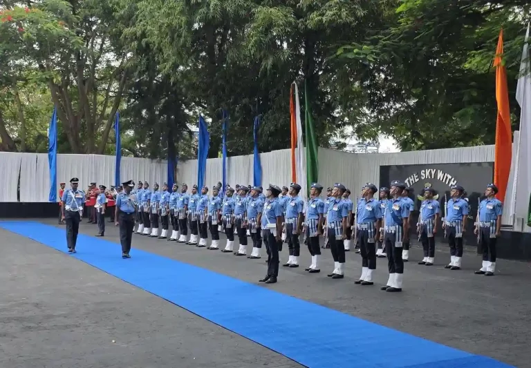Air Marshal S Sivakumar at Guard of Honour