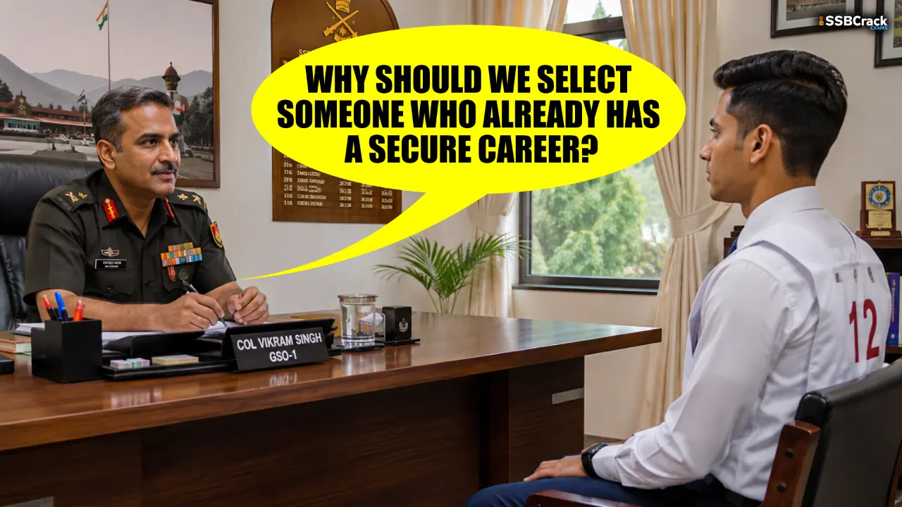 20 SSB Interview Questions for Government Employees