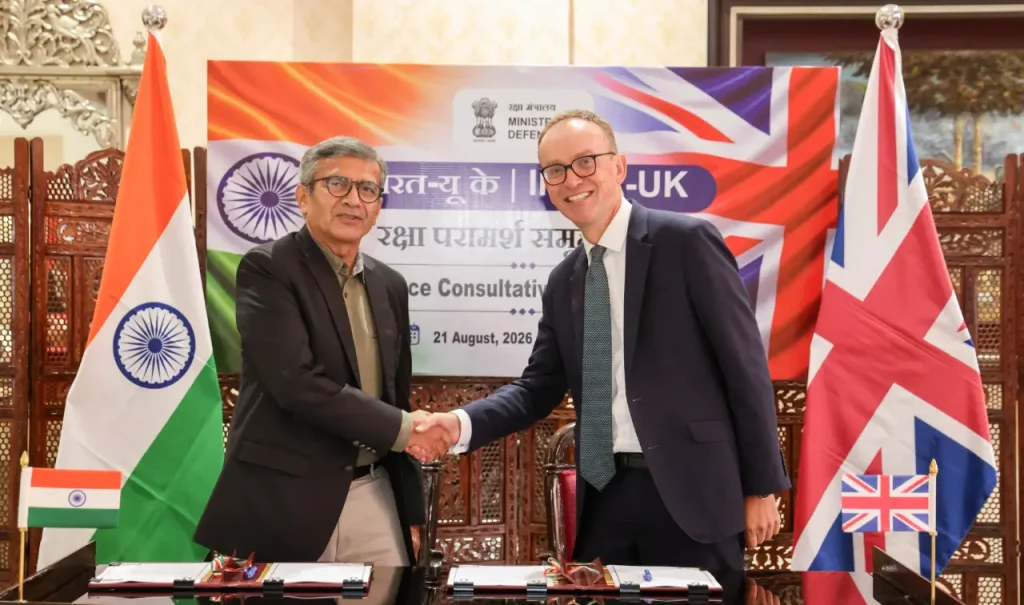 India and UK Conduct 25th Defence Consultative Group Meeting