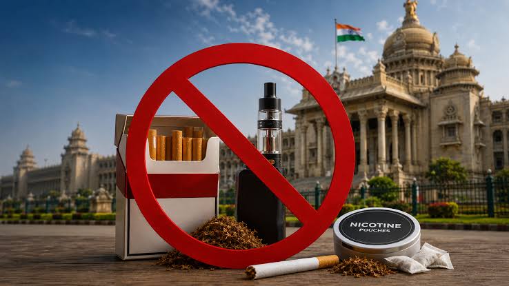 Karnataka Bans Tobacco and Nicotine Products