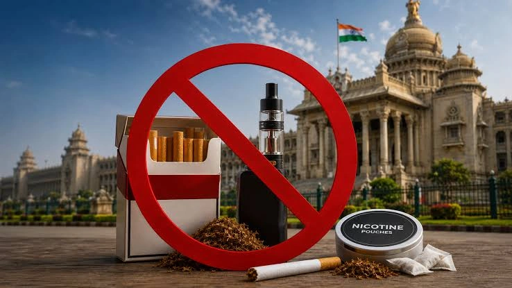 Karnataka Bans Tobacco and Nicotine Products
