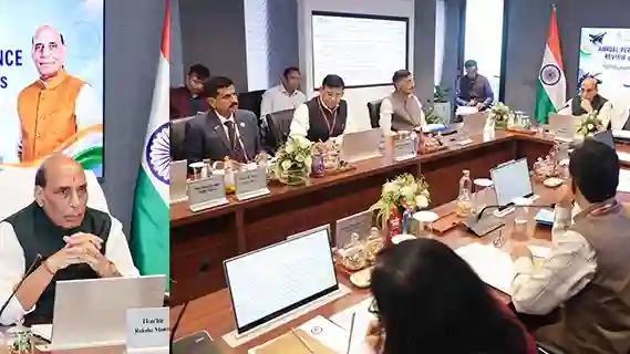 Raksha Mantri Reviews Performance of 16 DPSUs