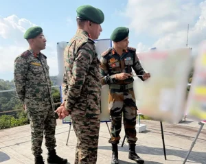 Lt Gen Girish Kalia Reviews Operational Preparedness of Assam Rifles Troops in Manipur